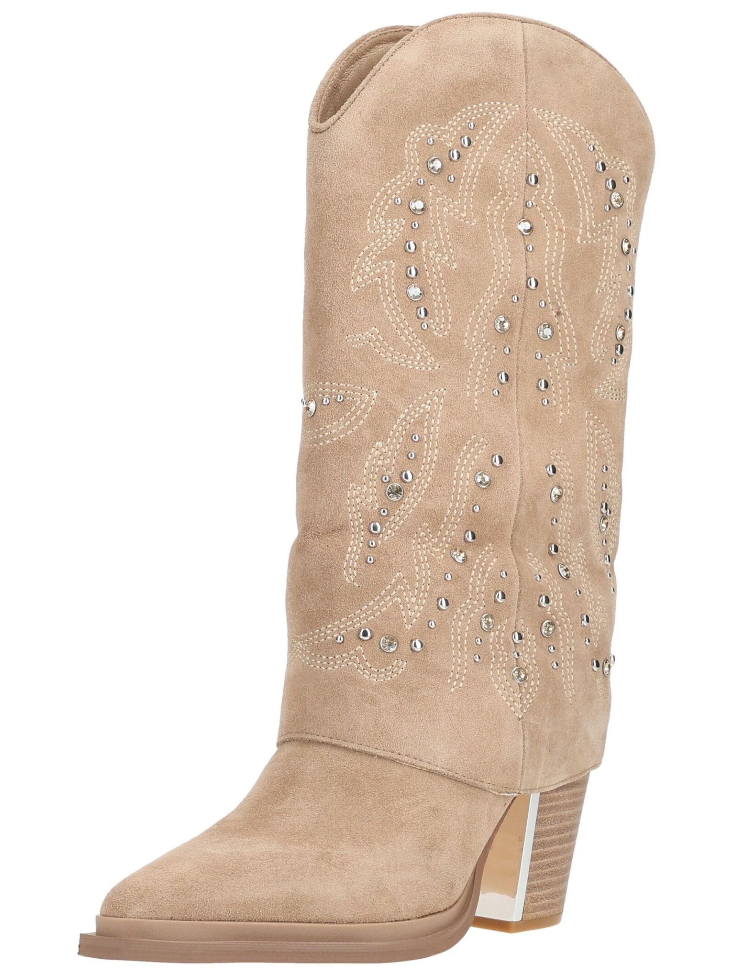 Alma En Pena Boots in Beige: front