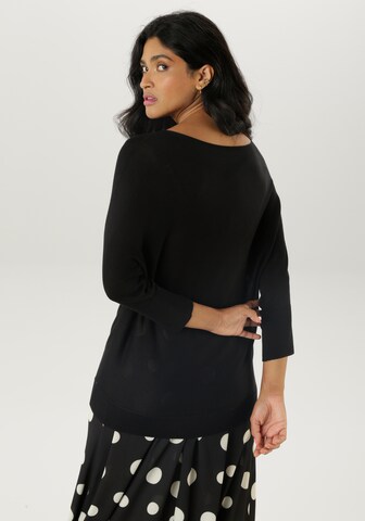 Aniston SELECTED Sweater in Black