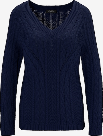 Aniston CASUAL Pullover in Blau: predná strana