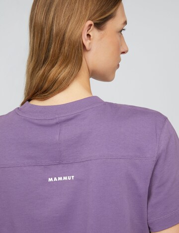 MAMMUT Funktionsshirt in Lila