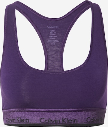 Calvin Klein Underwear Bra in Purple: front