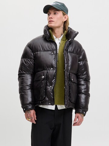 Veste d’hiver 'JORYORK' JACK & JONES en noir : devant