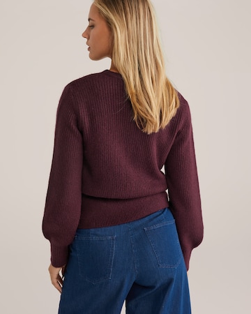 Cardigan WE Fashion en rouge