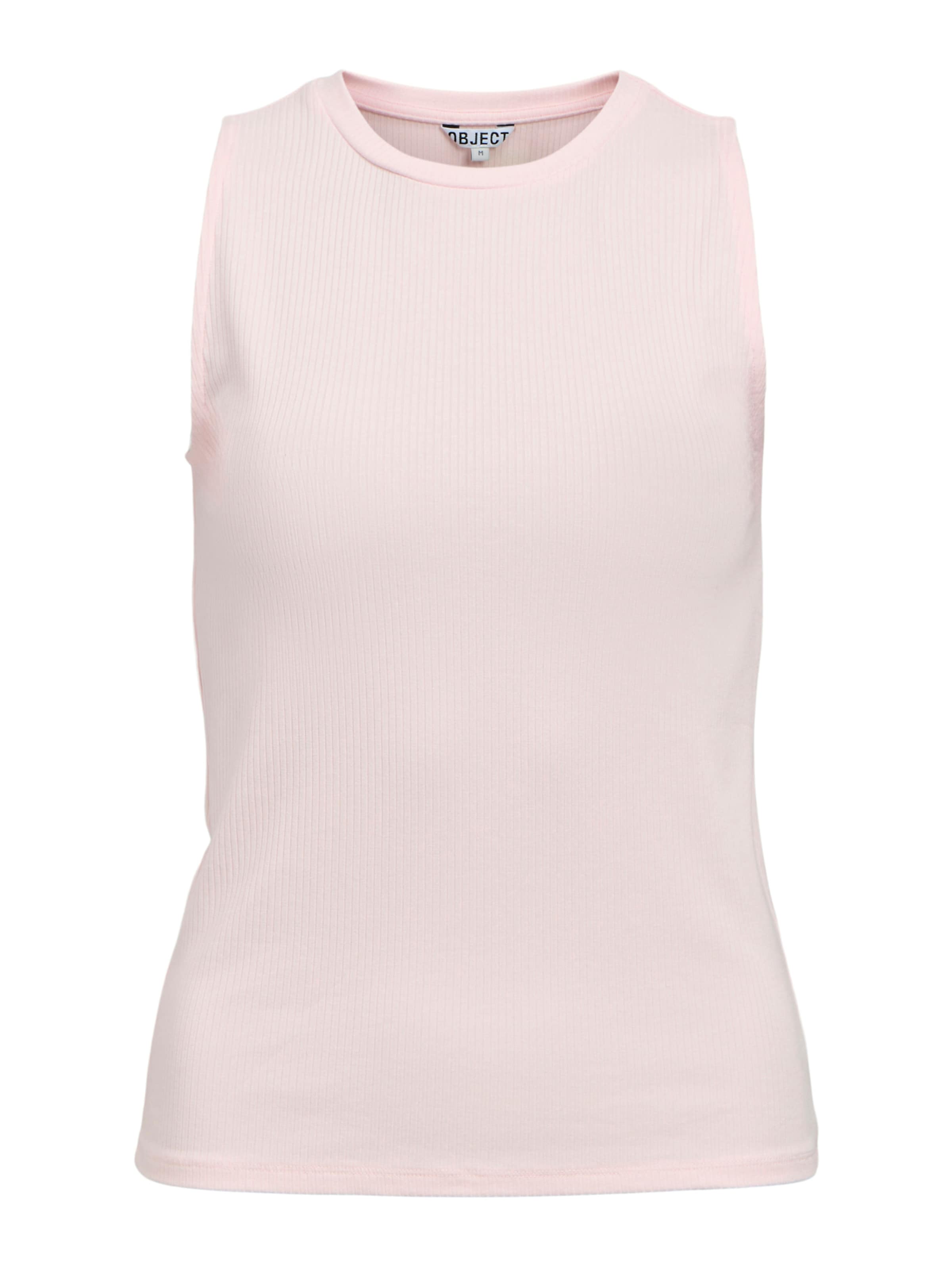 OBJECT Top 'OBJJAMIE' in Lila: Vorderseite