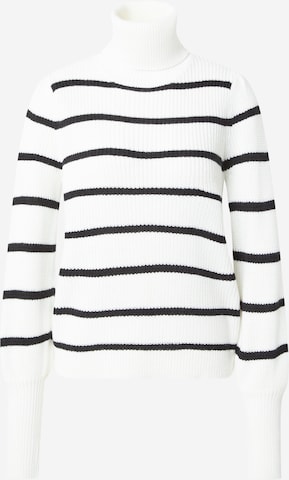 VILA Свитер 'VIJASSY' в Белый: спереди