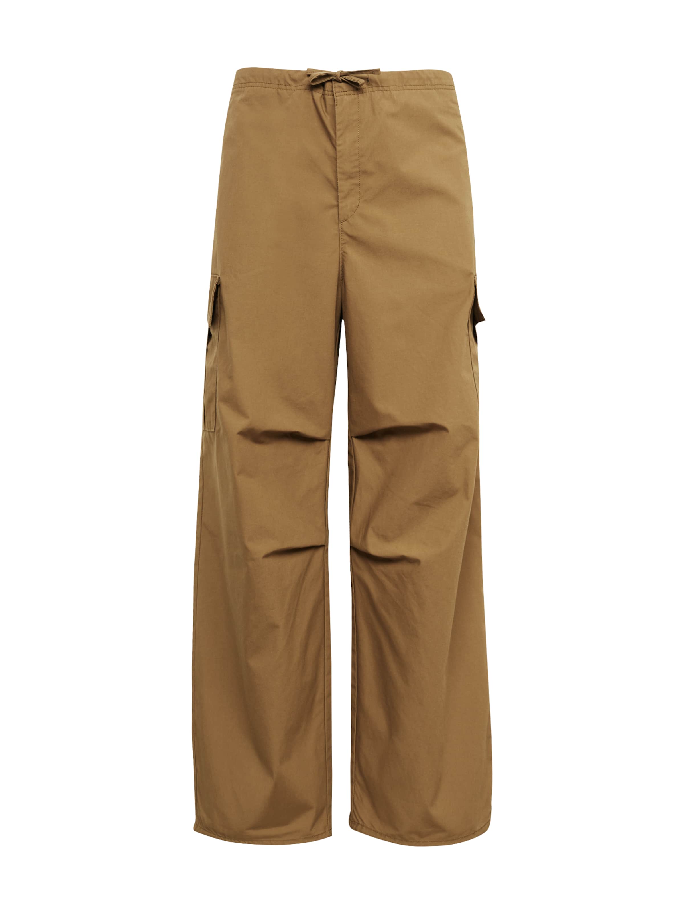 WEEKDAY Cargo Pants in Green: front