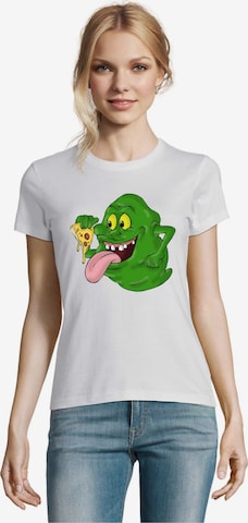 Blondie & Brownie Shirt 'Slimer' in White: front