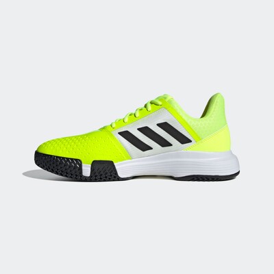 ADIDAS PERFORMANCE CourtJam Bounce Schuh in neongelb, Produktansicht