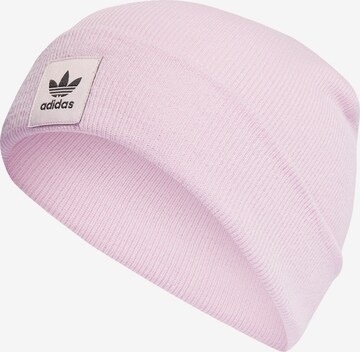 ADIDAS ORIGINALS Mütze 'Adicolor Cuff' in Pink: predná strana