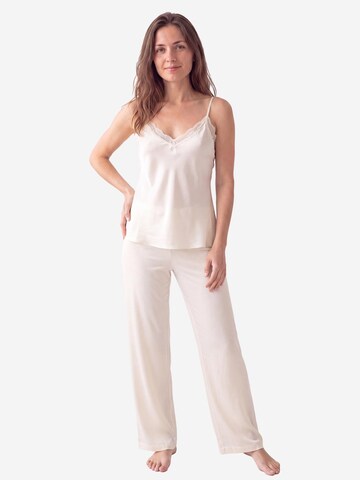 Simone Perele Pajama 'Love Me' in White