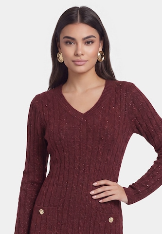 faina Dress in Red