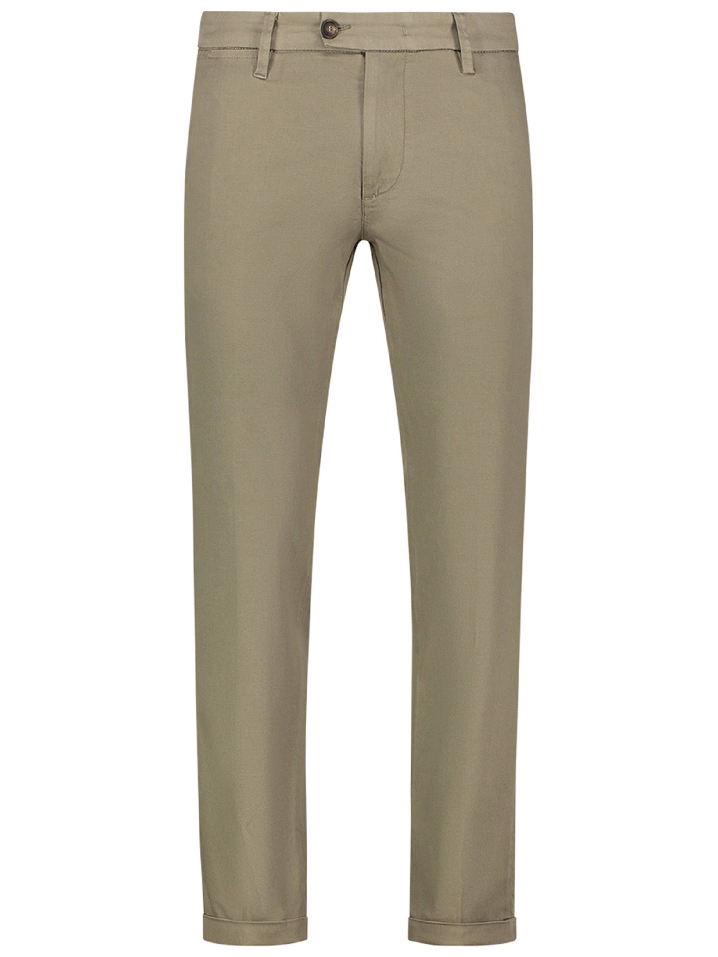 Re_HasH Skinny Trousers in Beige: front