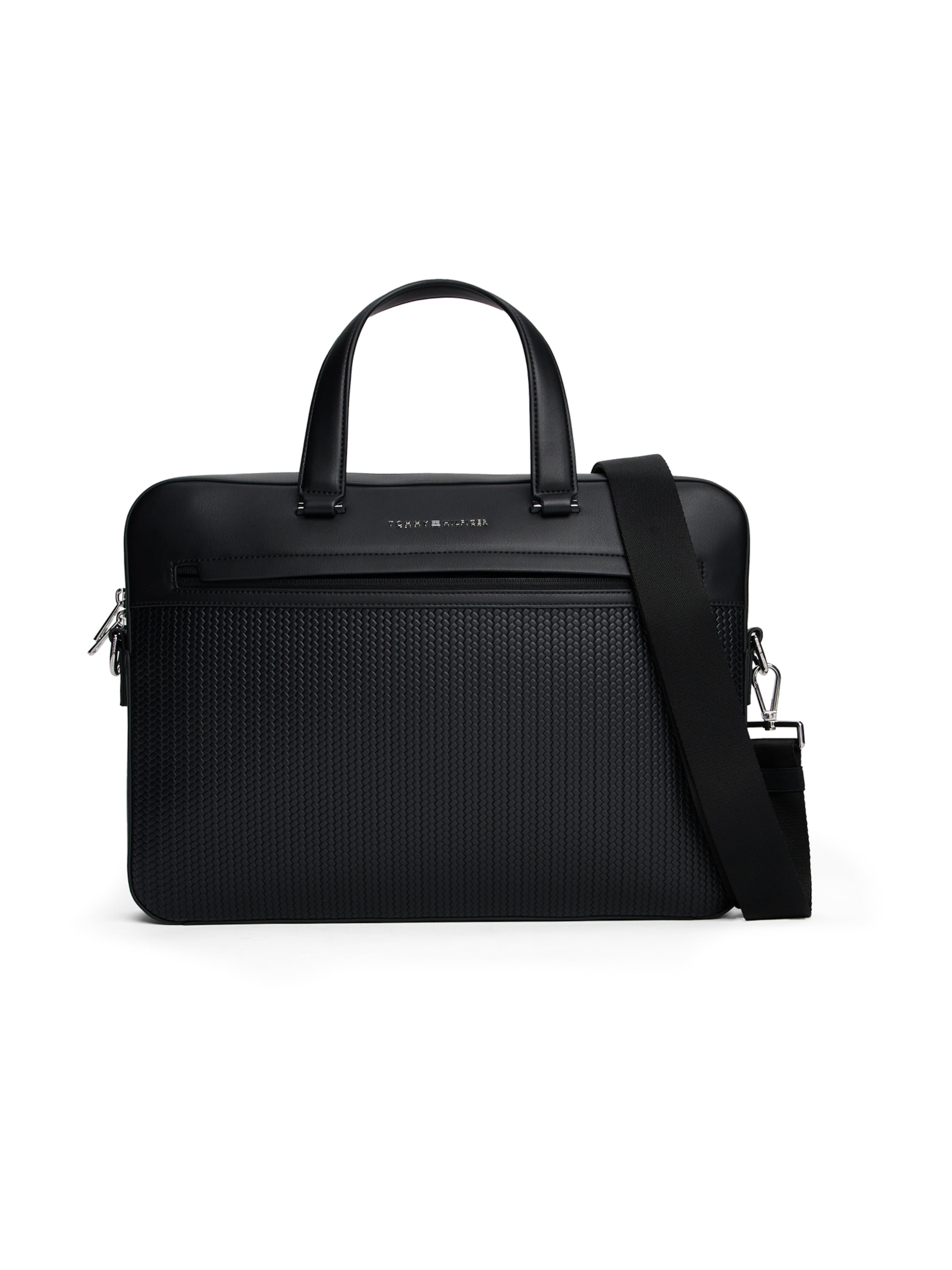 TOMMY HILFIGER Laptoptasche in Schwarz: Vorderseite