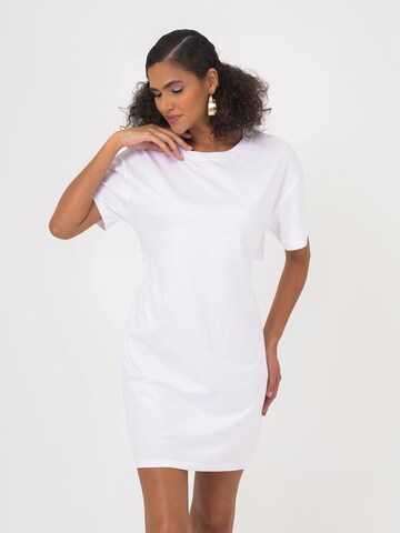FRESHLIONS Kleid 'Mariana' in Weiß