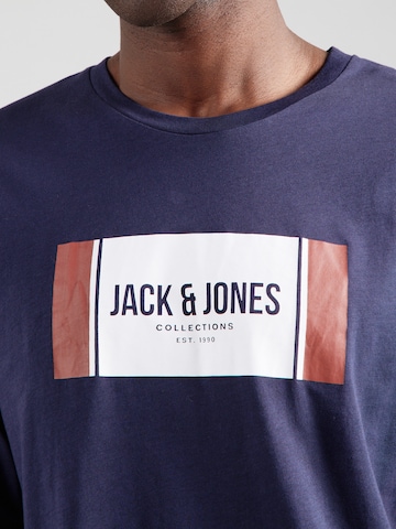 JACK & JONES Bluser & t-shirts 'JJHAYATO' i blå