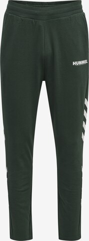 Pantalon de sport 'Legacy' Hummel en vert : devant