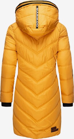 MARIKOO Winter Coat 'Armasa' in Yellow