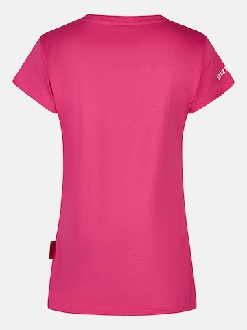 salzhaut Shirt 'Abbeldwatsch' in Pink