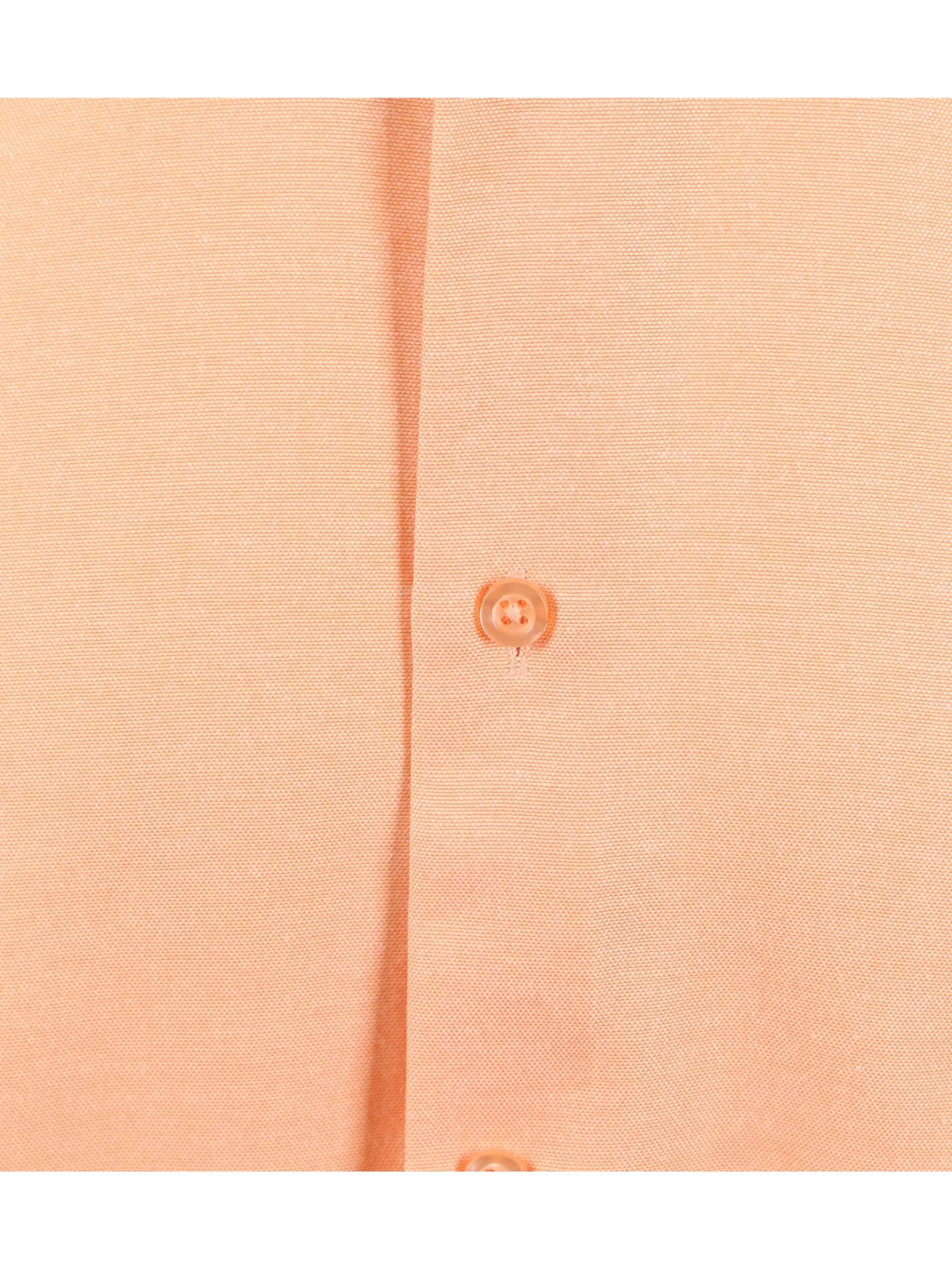 Suitable Regular fit Button Up Shirt in Orange