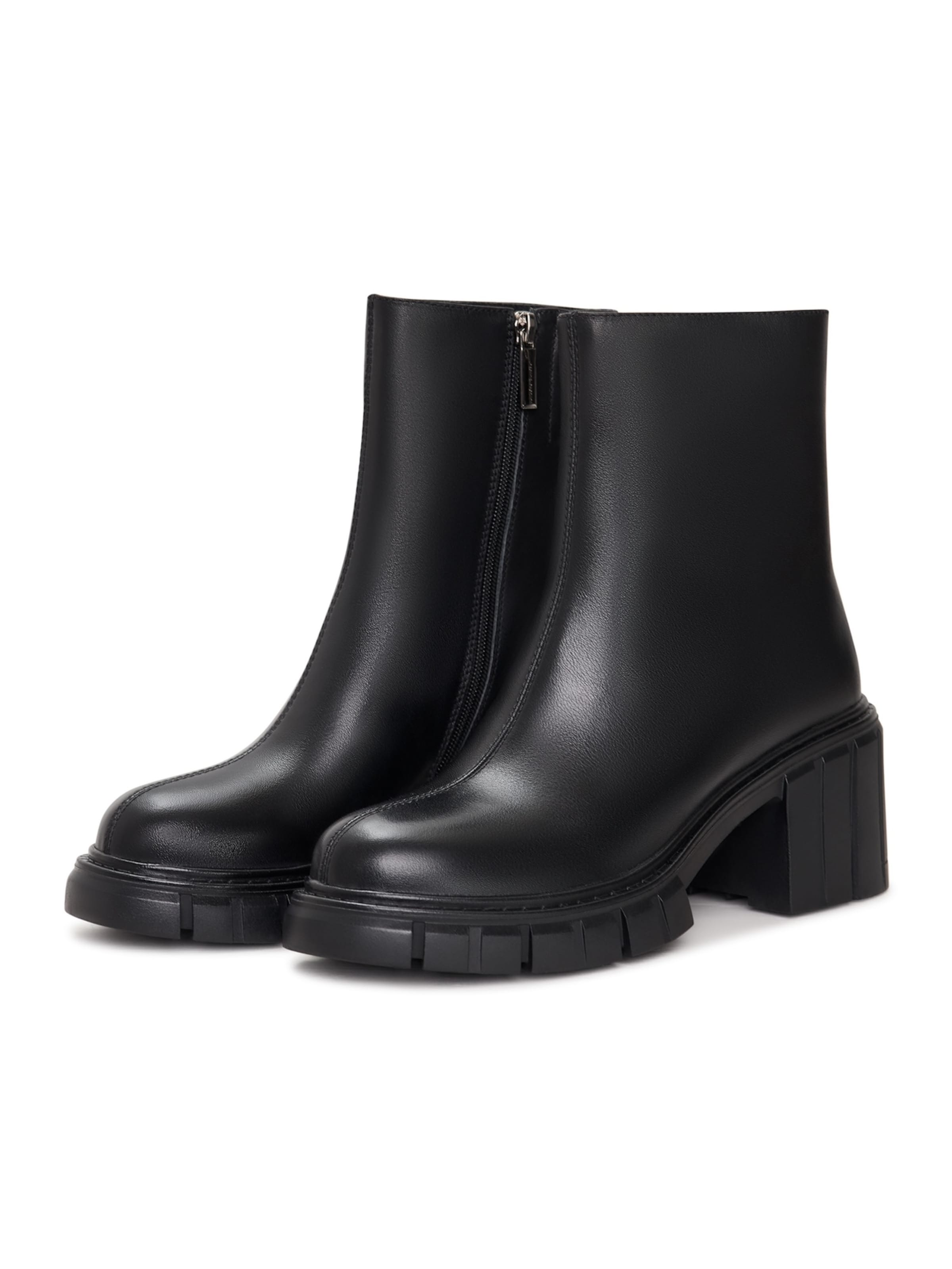 CESARE GASPARI Ankle Boots in Schwarz