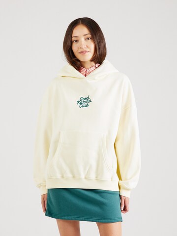 OH APRIL Sweatshirt in Beige: Vorderseite