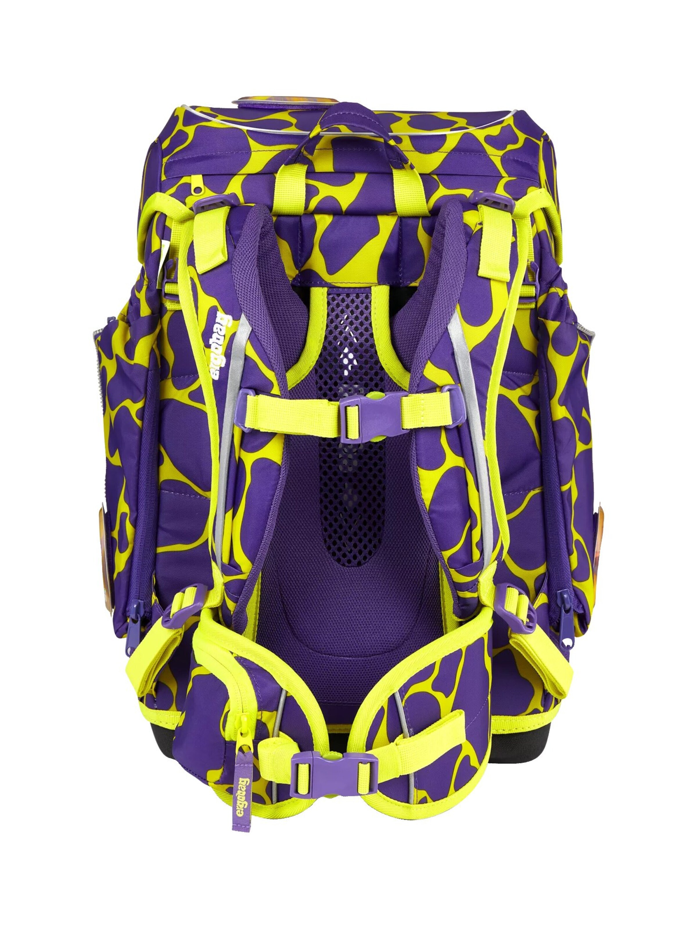 ergobag Backpack 'Schulranzen-Set cubo Set' in Purple