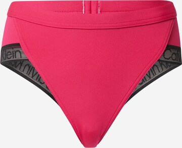 Pantaloncini per bikini 'BRAZILIAN' di Calvin Klein Swimwear Plus in rosa: frontale