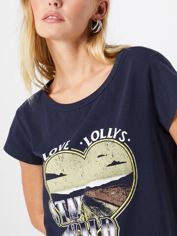 Lollys Laundry T-Shirt 'Erika Tee' in Blau