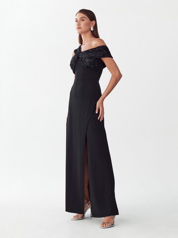 BWLDR Abendkleid 'Trisha' in Schwarz