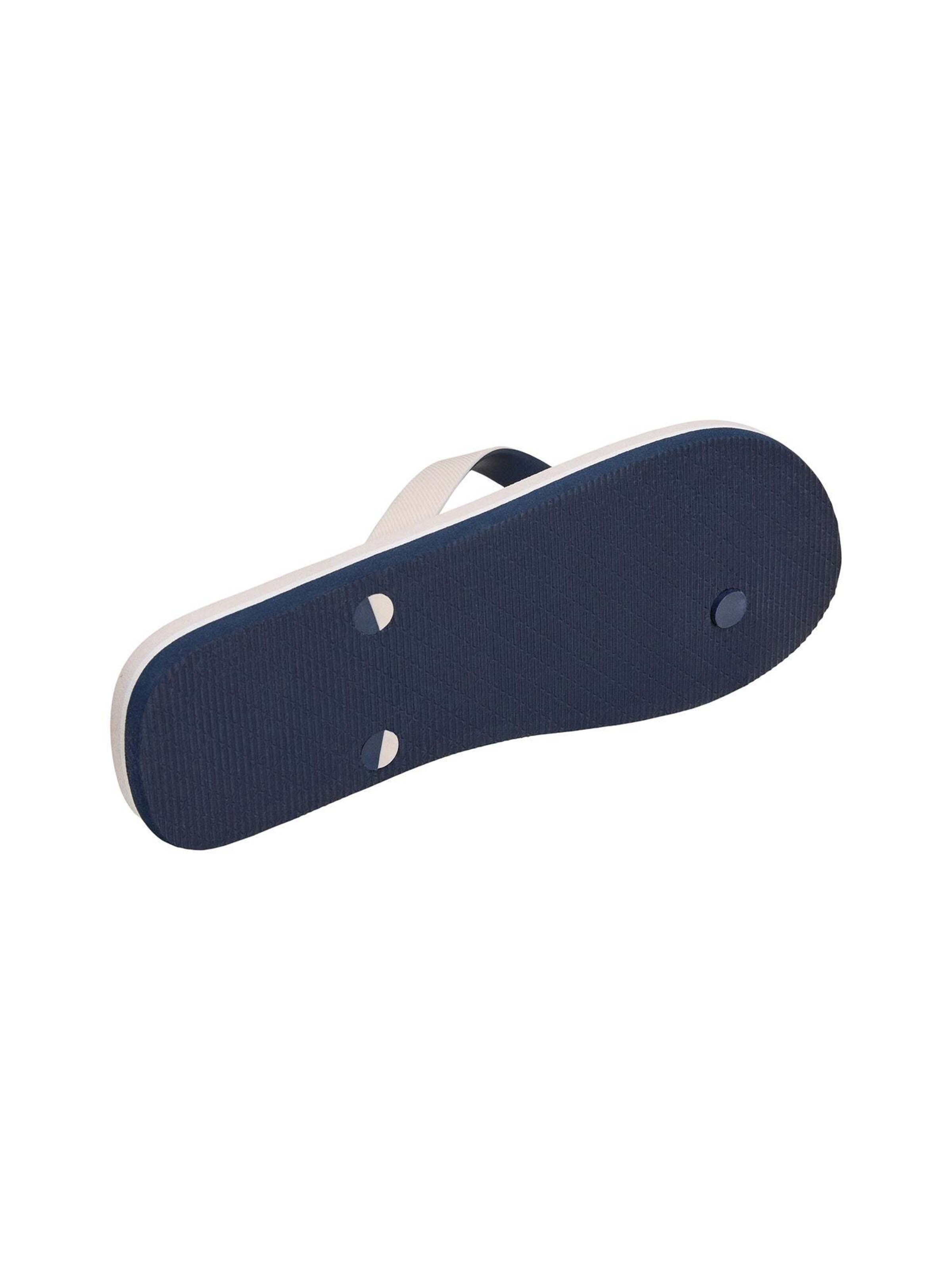 Tongs 'Capri Numbers' Hackett London en blanc