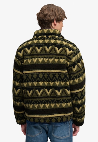 Superdry & Co Fleecejacke in Grün