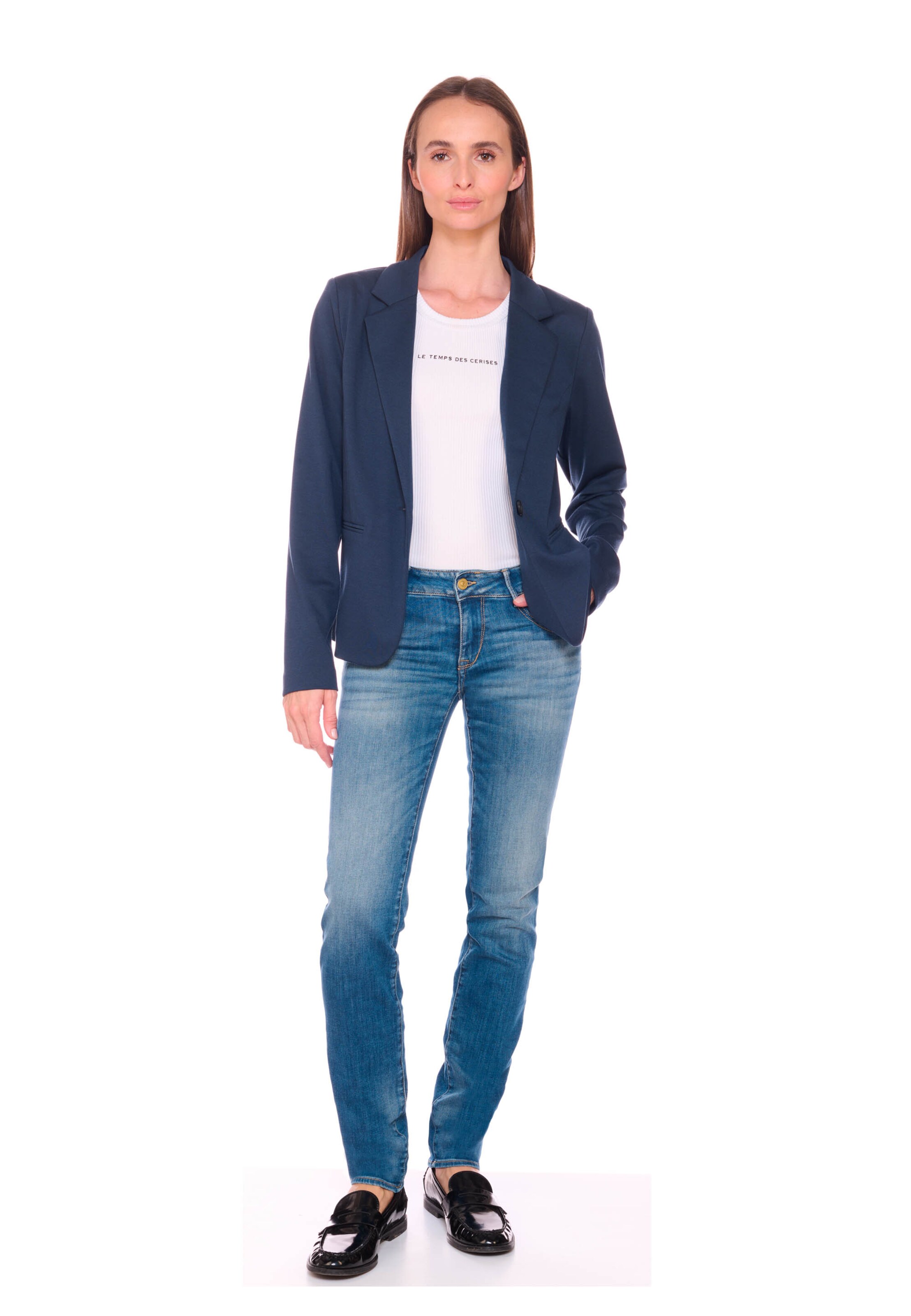 Le Temps Des Cerises Blazer 'OSCAR' in Blau