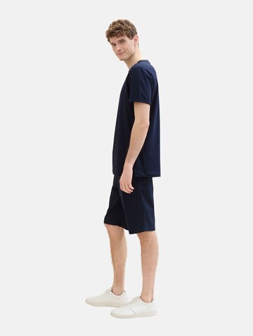 TOM TAILOR Regular Shorts in Blau