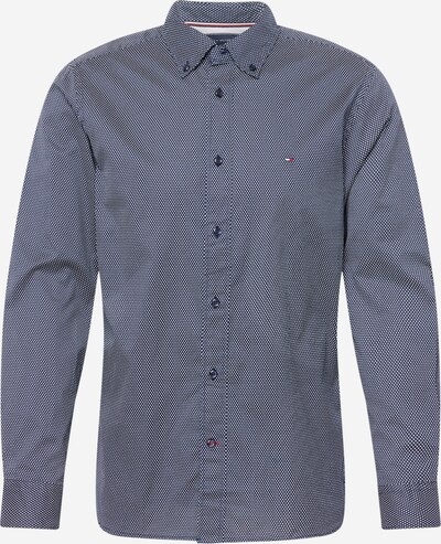 TOMMY HILFIGER Button Up Shirt in marine blue / White, Item view