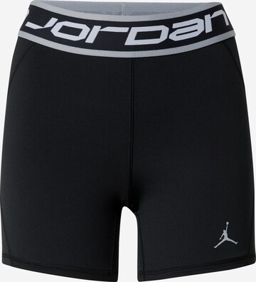 Jordan Skinny Shorts in Schwarz: predná strana