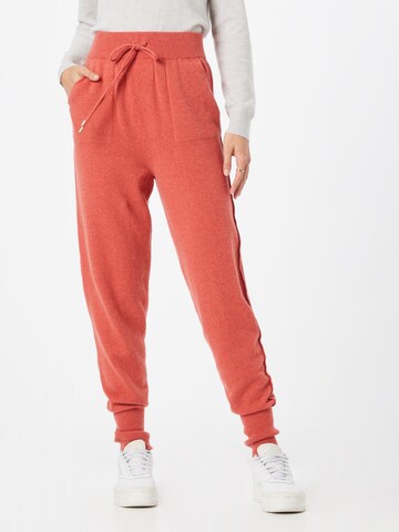 Twinset Tapered Pants in Red: front