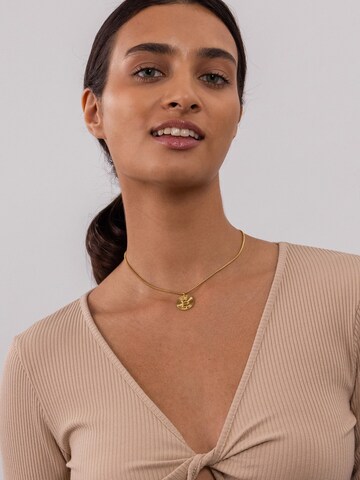 PURELEI Kette 'Snake Coin' in Gold