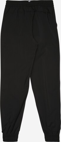 PUMA Tapered Trousers in Black