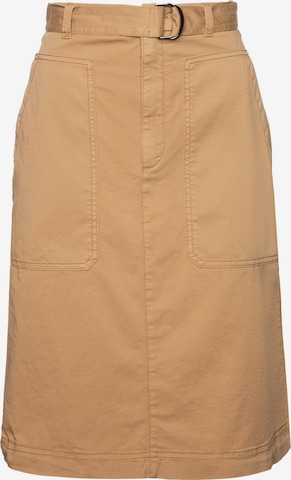 BOSS Orange Skirt 'Verea' in Beige: front