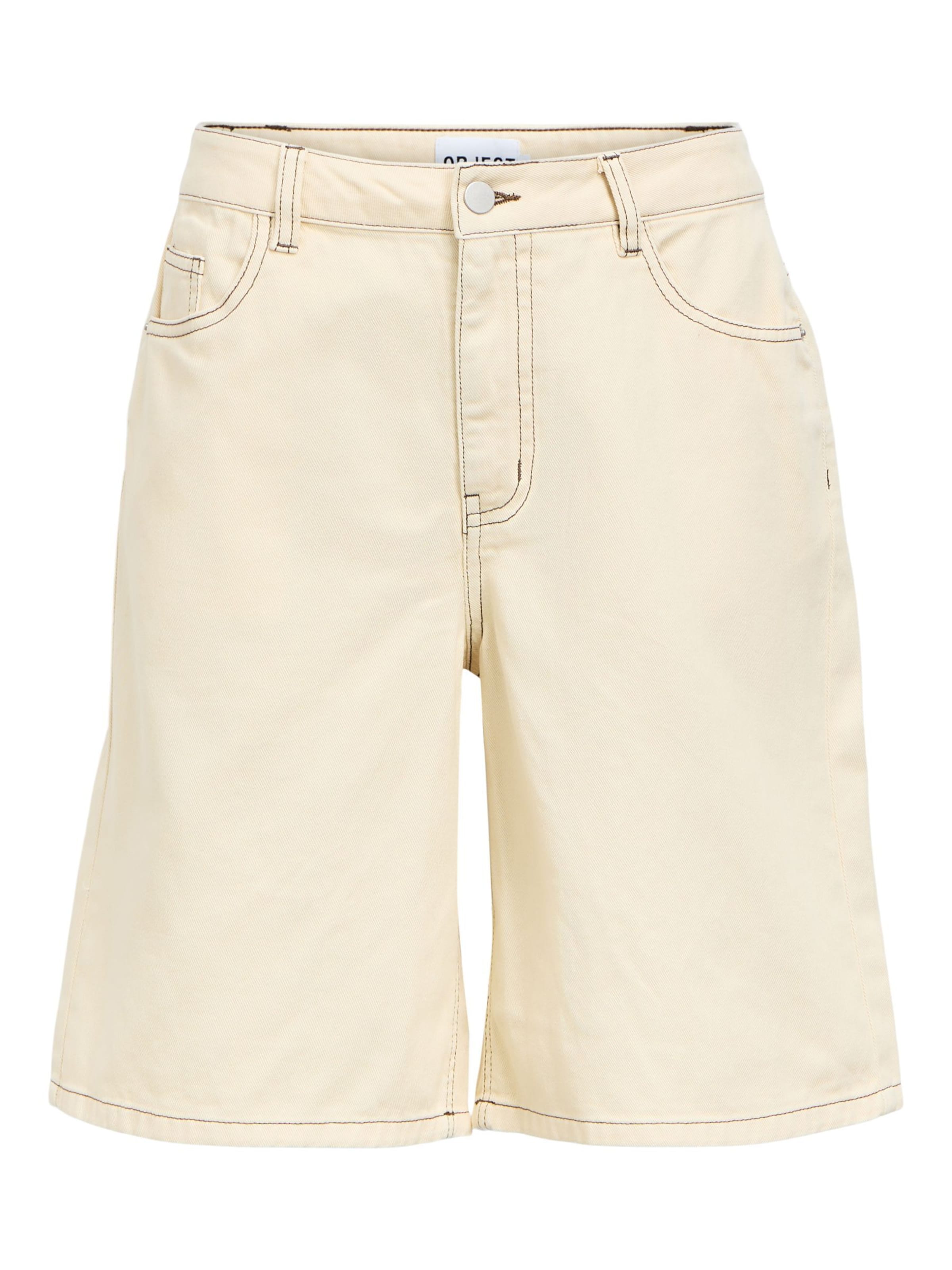 OBJECT Pantalon en beige clair, Vue avec produit