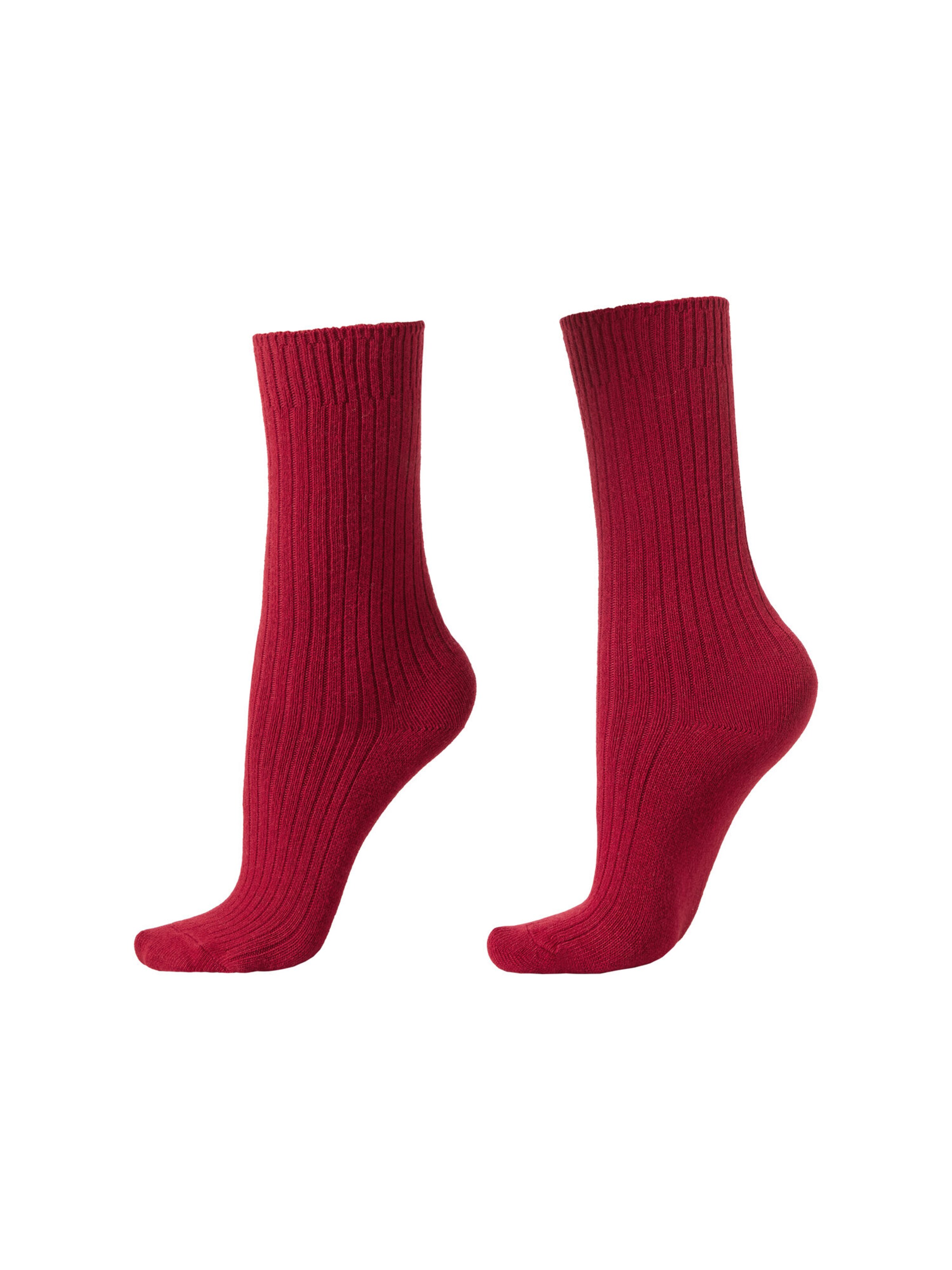 CALZEDONIA Socks in Red: front