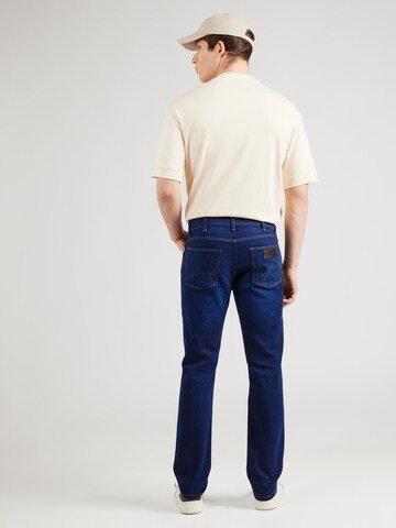 Coupe slim Jean 'LARSTON' WRANGLER en bleu