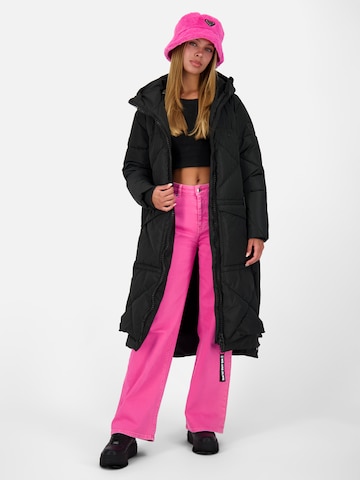 Alife and Kickin - Casaco de inverno 'Rita' em preto