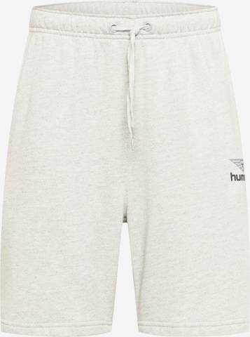 hummel hive Loosefit Broek 'HIVE LUCAS' in Grijs: voorkant