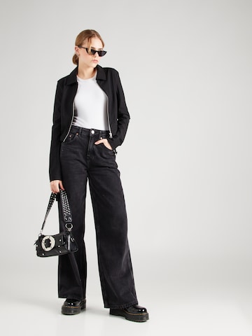 Calvin Klein Jeans Kevad-sügisjope, värv must