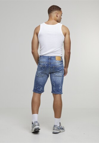 2Y Premium Regular Shorts 'Sylva' in Blau