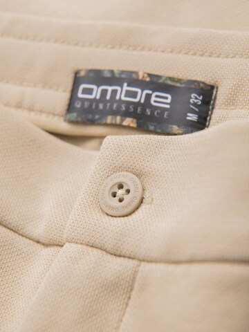 Ombre Regular Chino trousers in Beige