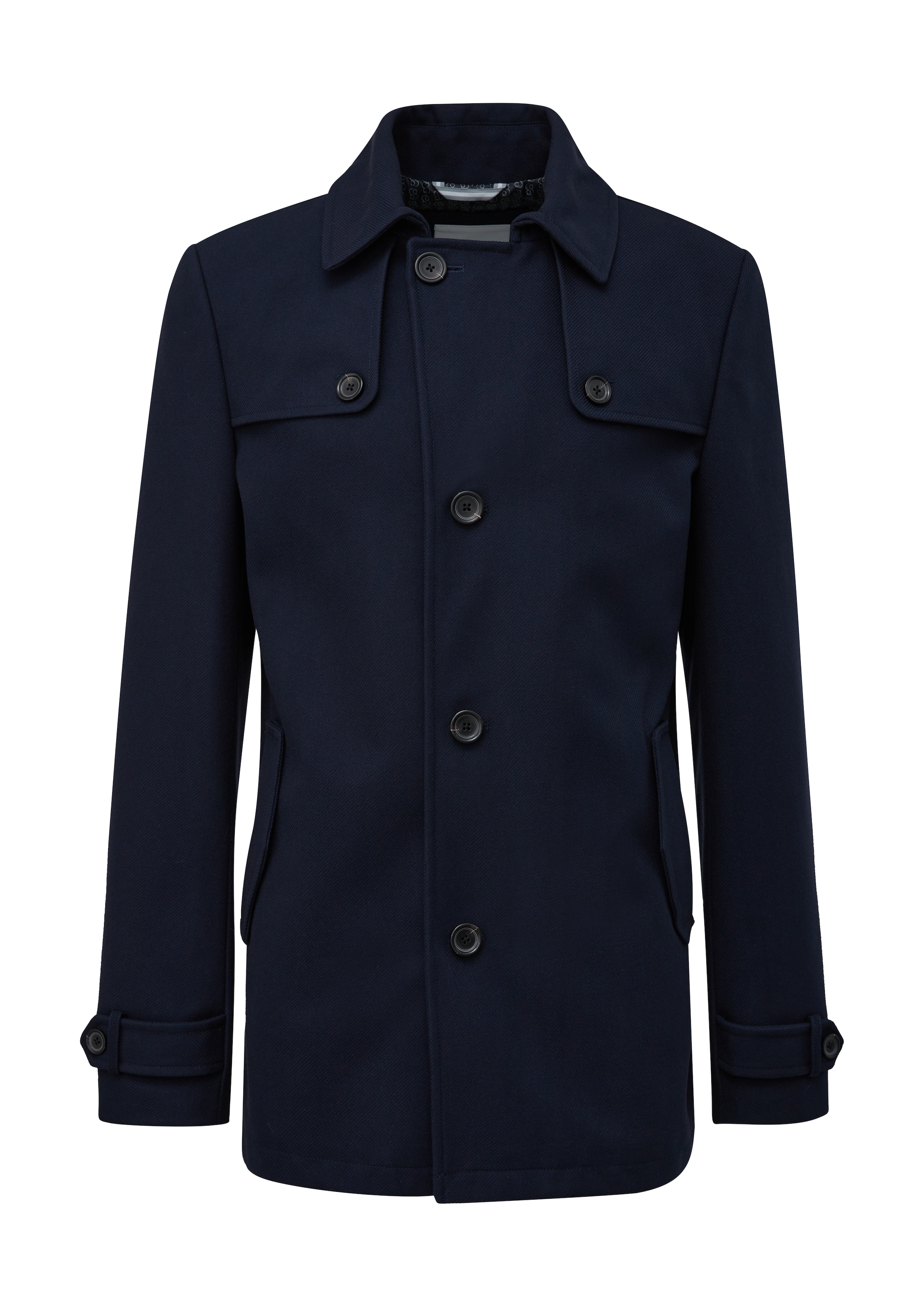 Manteau mi-saison s.Oliver en bleu : devant