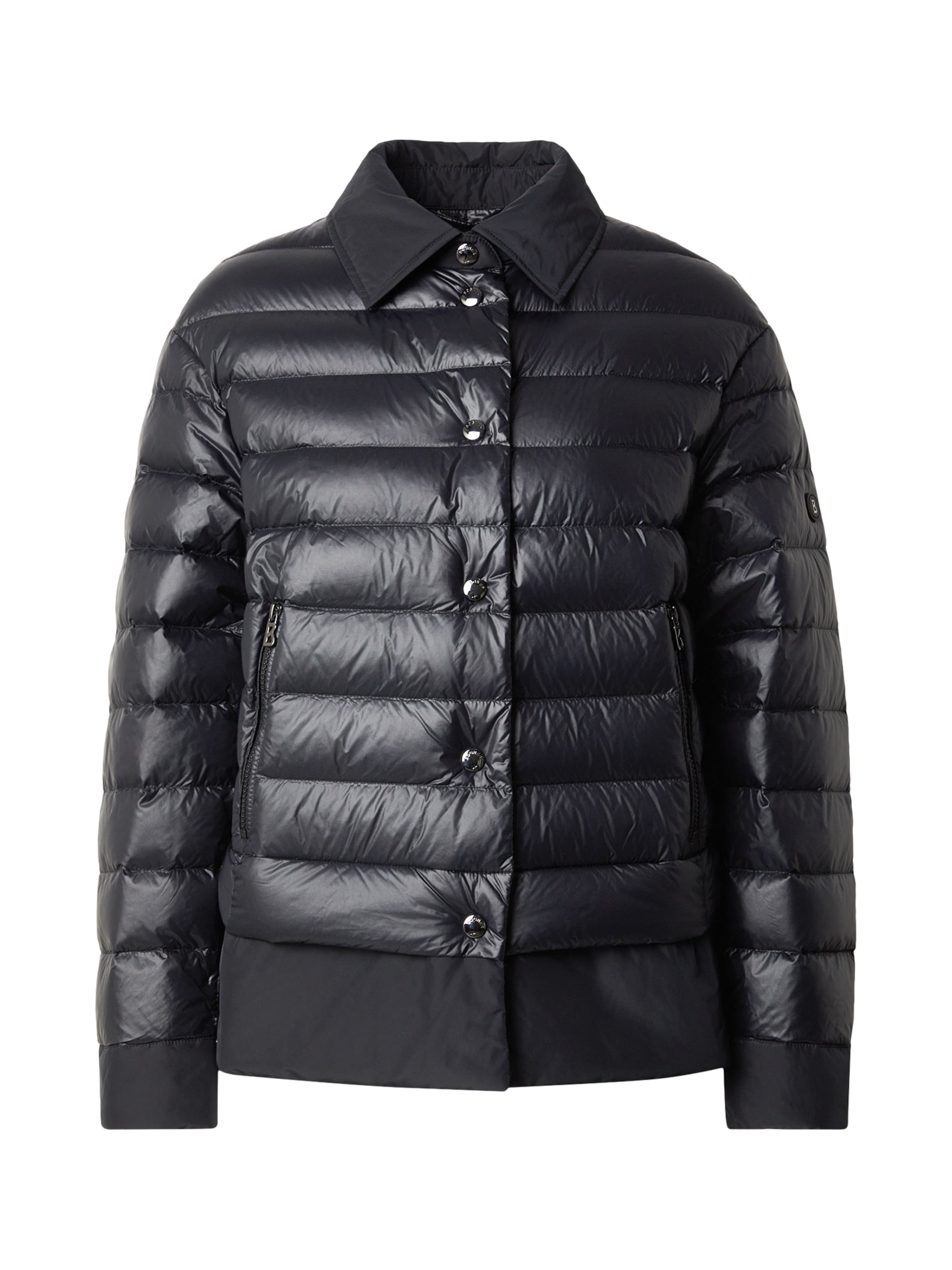 melns BOGNER Ziemas jaka 'AUDREY-D': no priekšpuses