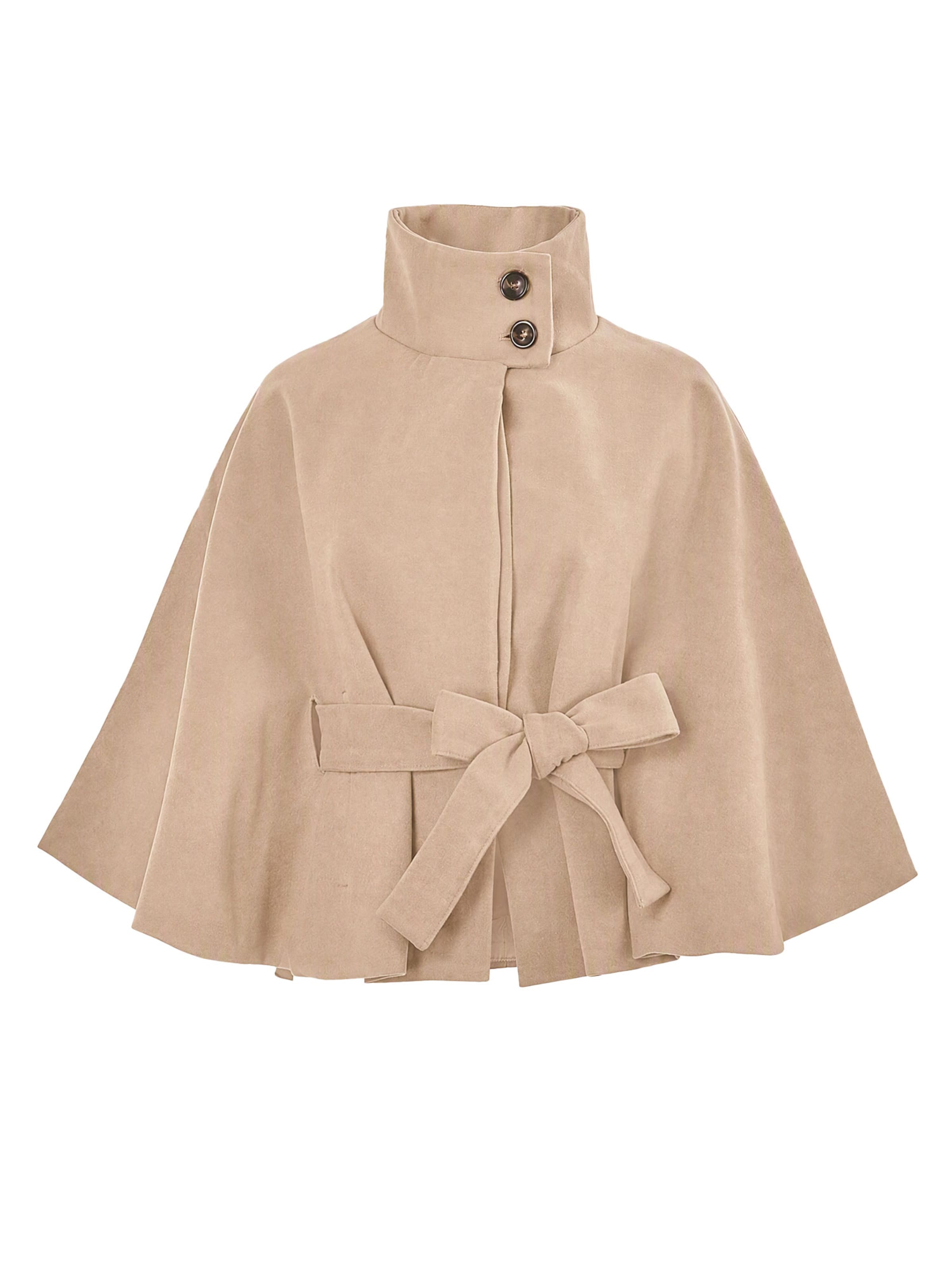 Cappotto di mezza stagione di Imily Bela in beige: frontale